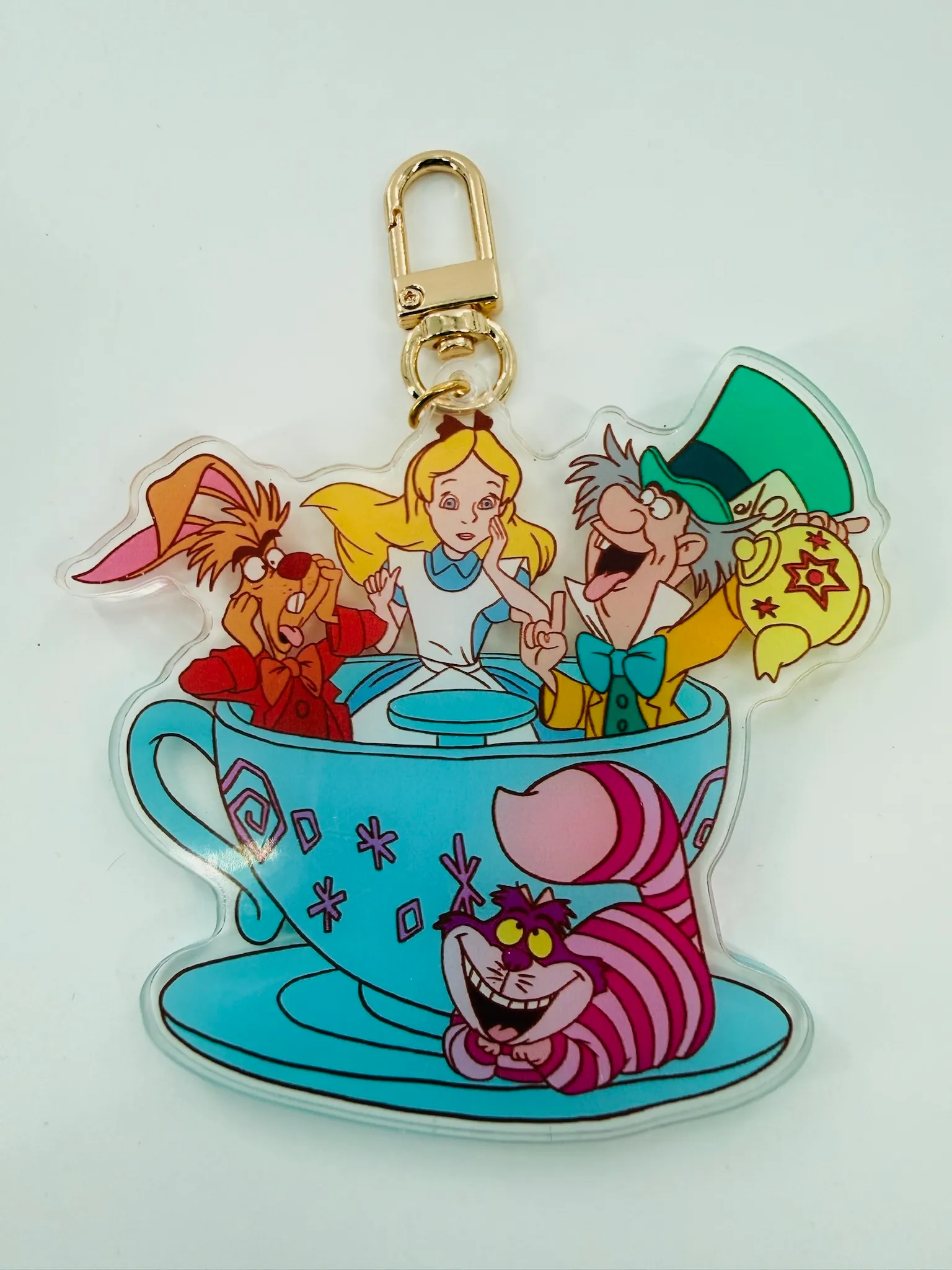 Alice in Wonderland Curiouser Bag Charm - Sew Magic Co.