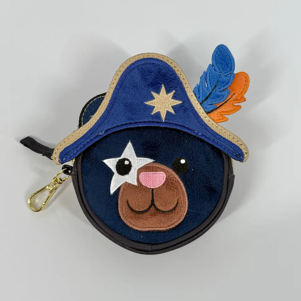 Epic Universe Lug Captain Cacao Coin Pouch