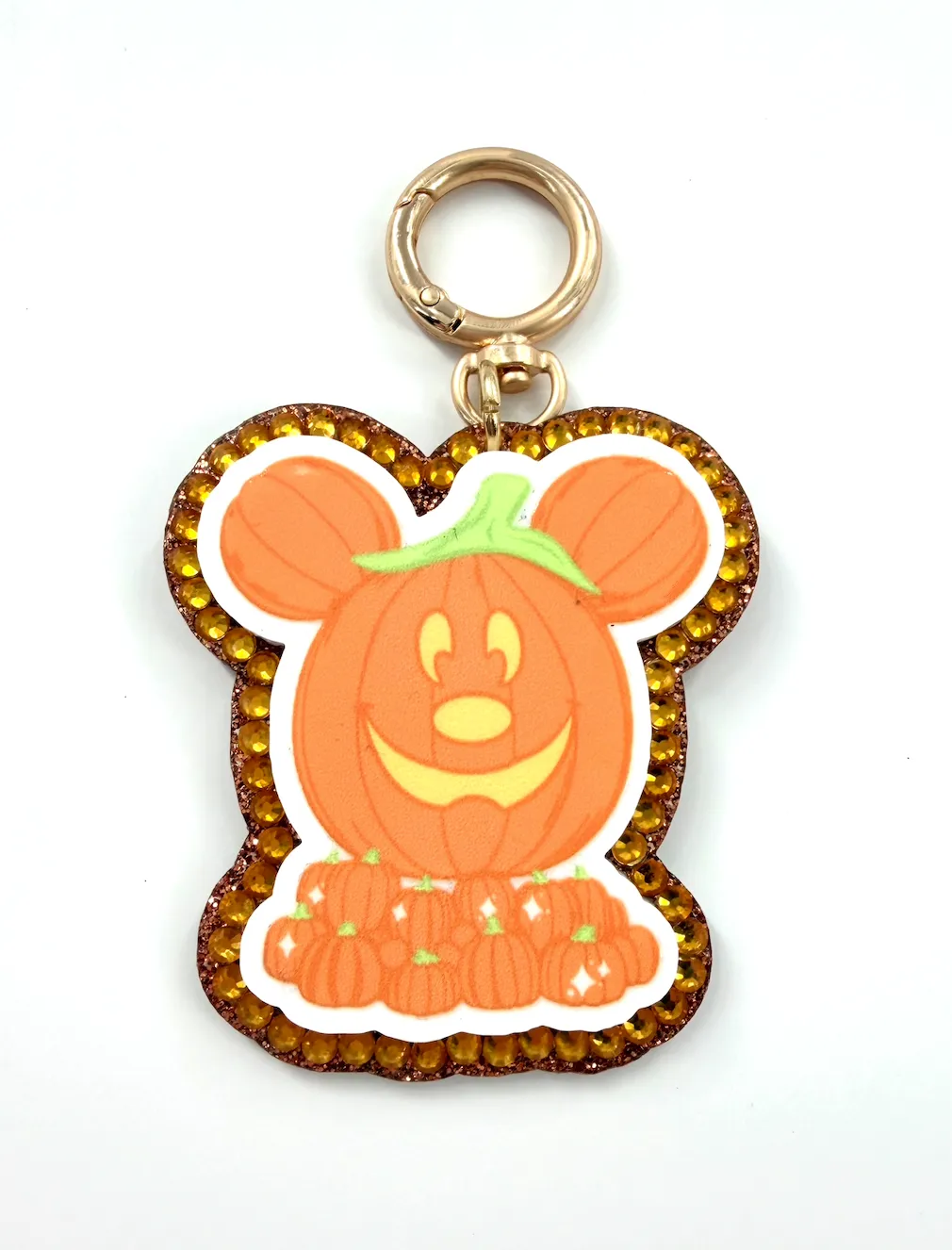 Main St. Pumpkin Bag Charm - Hidden Mickey Treasures
