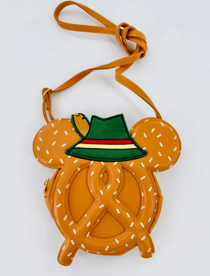 Mickey Pretzel Crossbody Bag