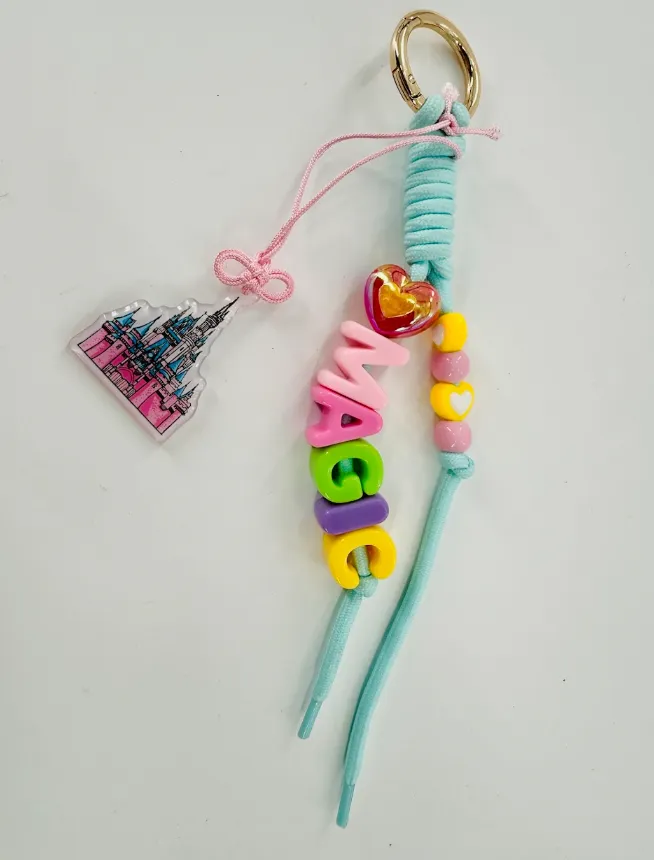 Magic Kingdom Paracord Bag Charm - Stay Magical Co.