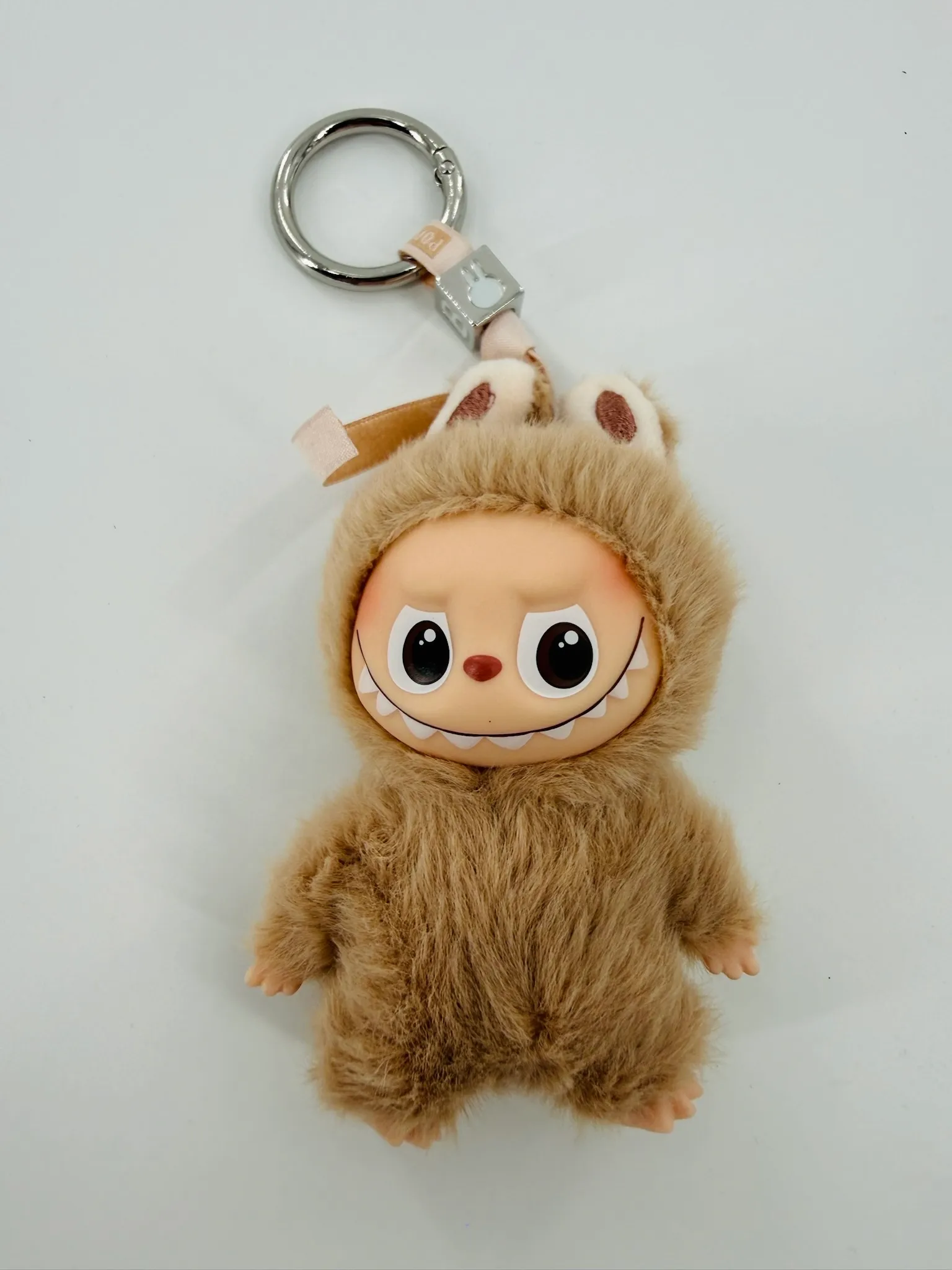 Labubu The Monsters for Love Series - Vinyl Plush Pendant, Tan (B)