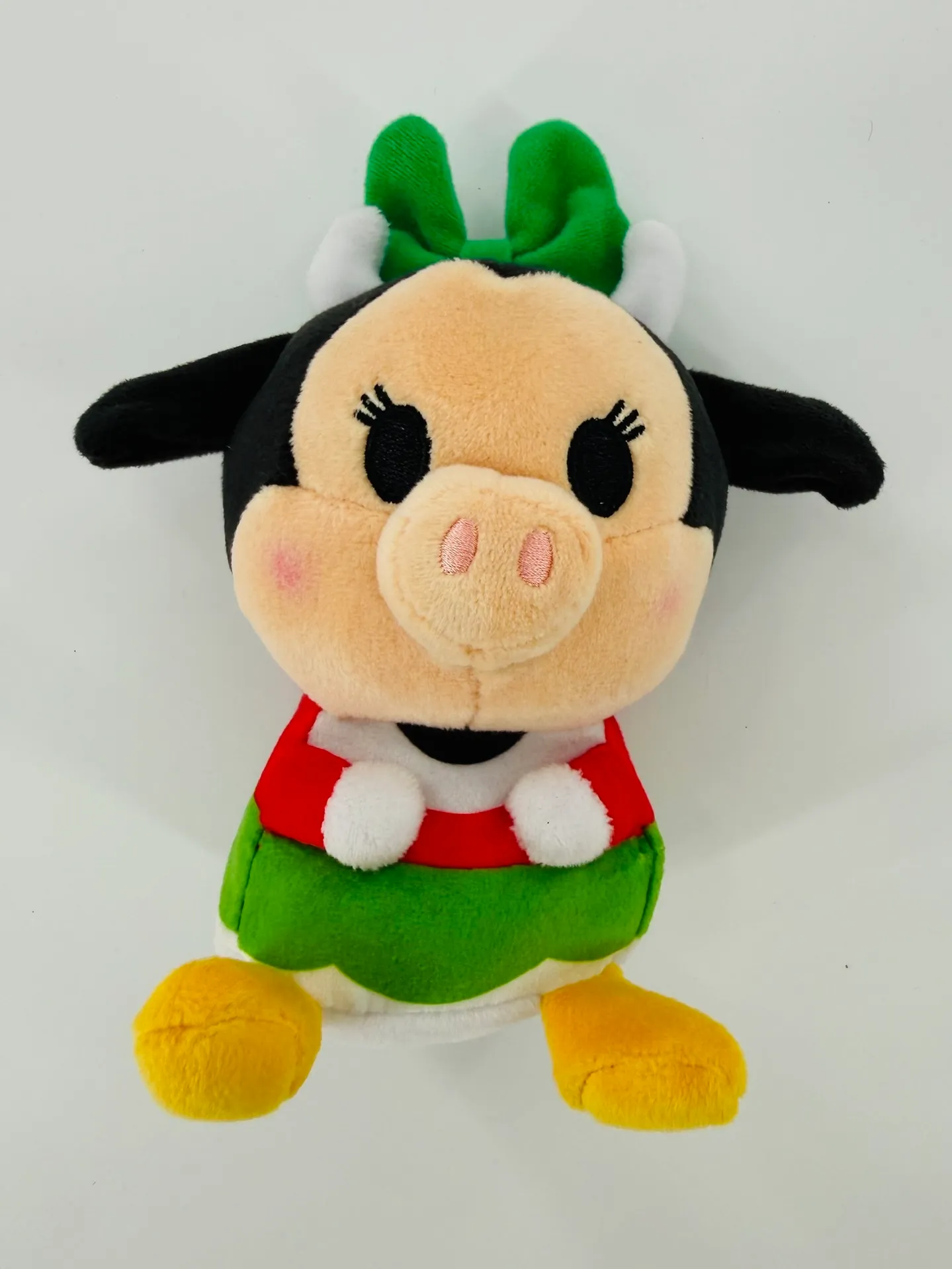 Clarabelle Cow Mini Mix-Its Plush Keychain