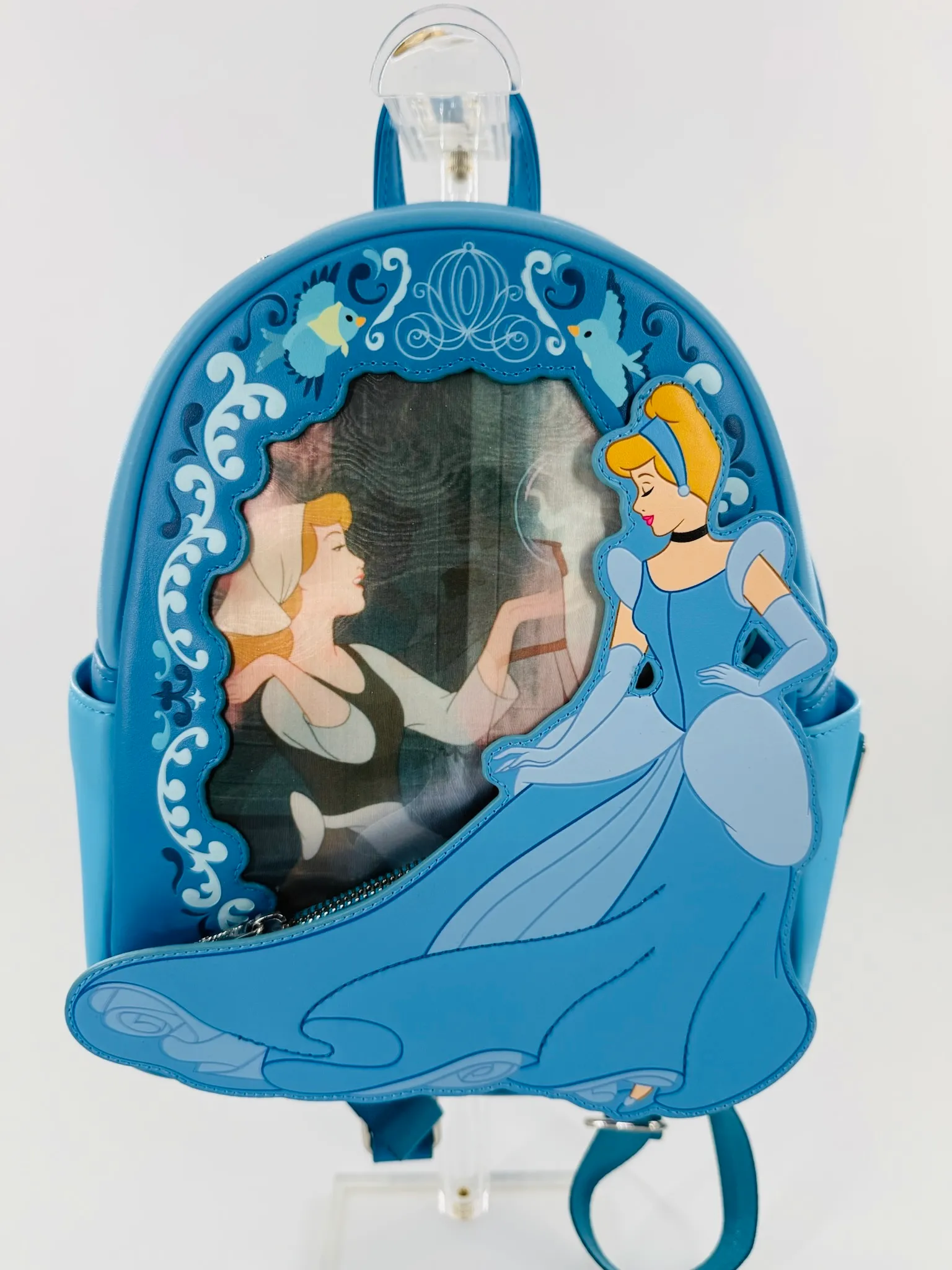 Loungefly Disney Cinderella Princess Lenticular Mini Backpack, Standard Size