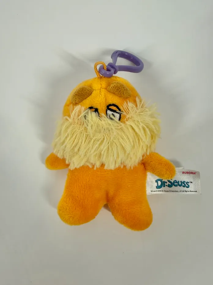 Dr. Seuss The Lorax Plush Bag Charm