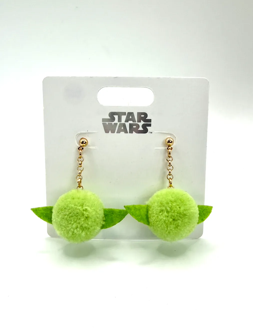 Yoda Pom Pom Earrings 