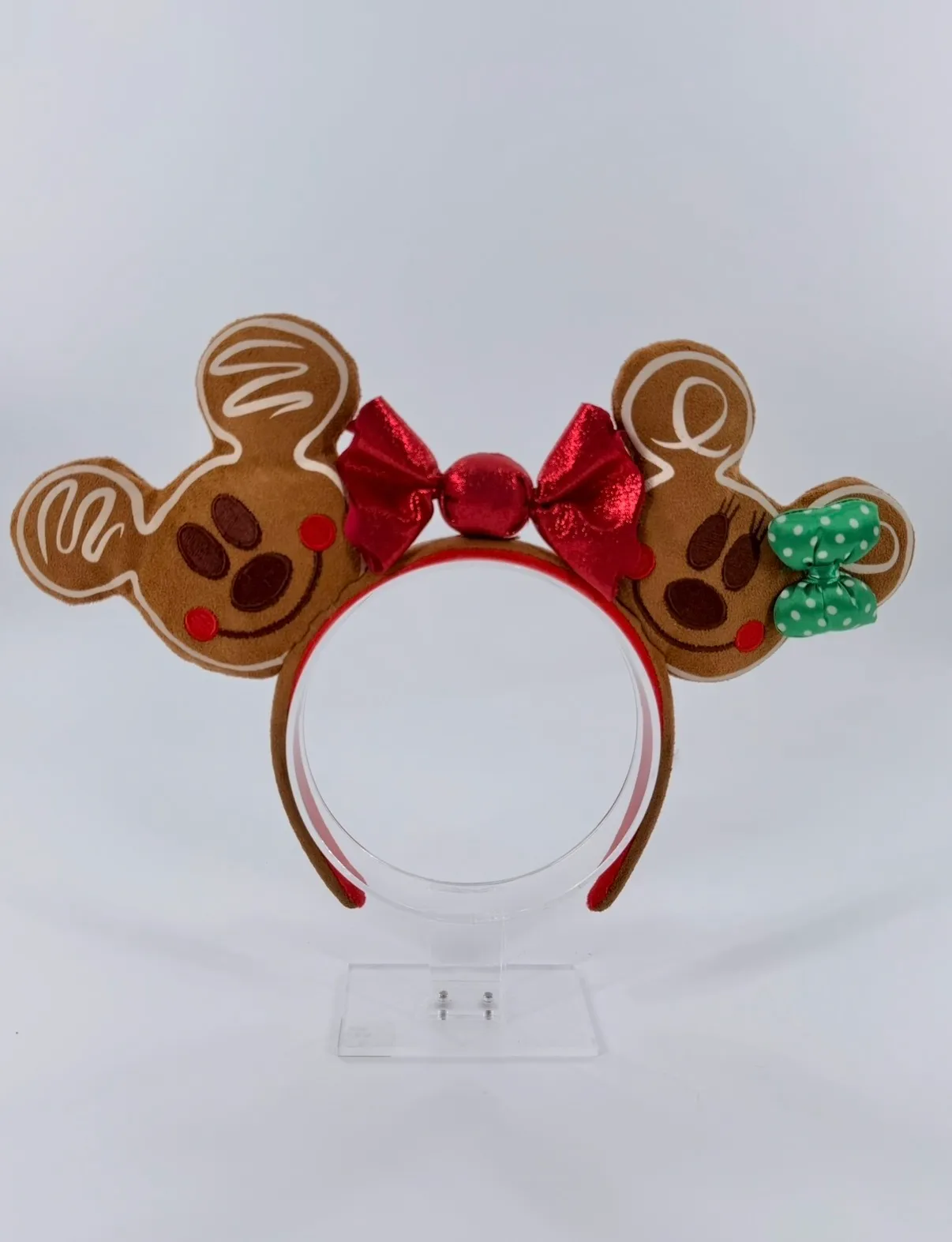 Disney Parks Christmas Holiday Gingerbread Headband