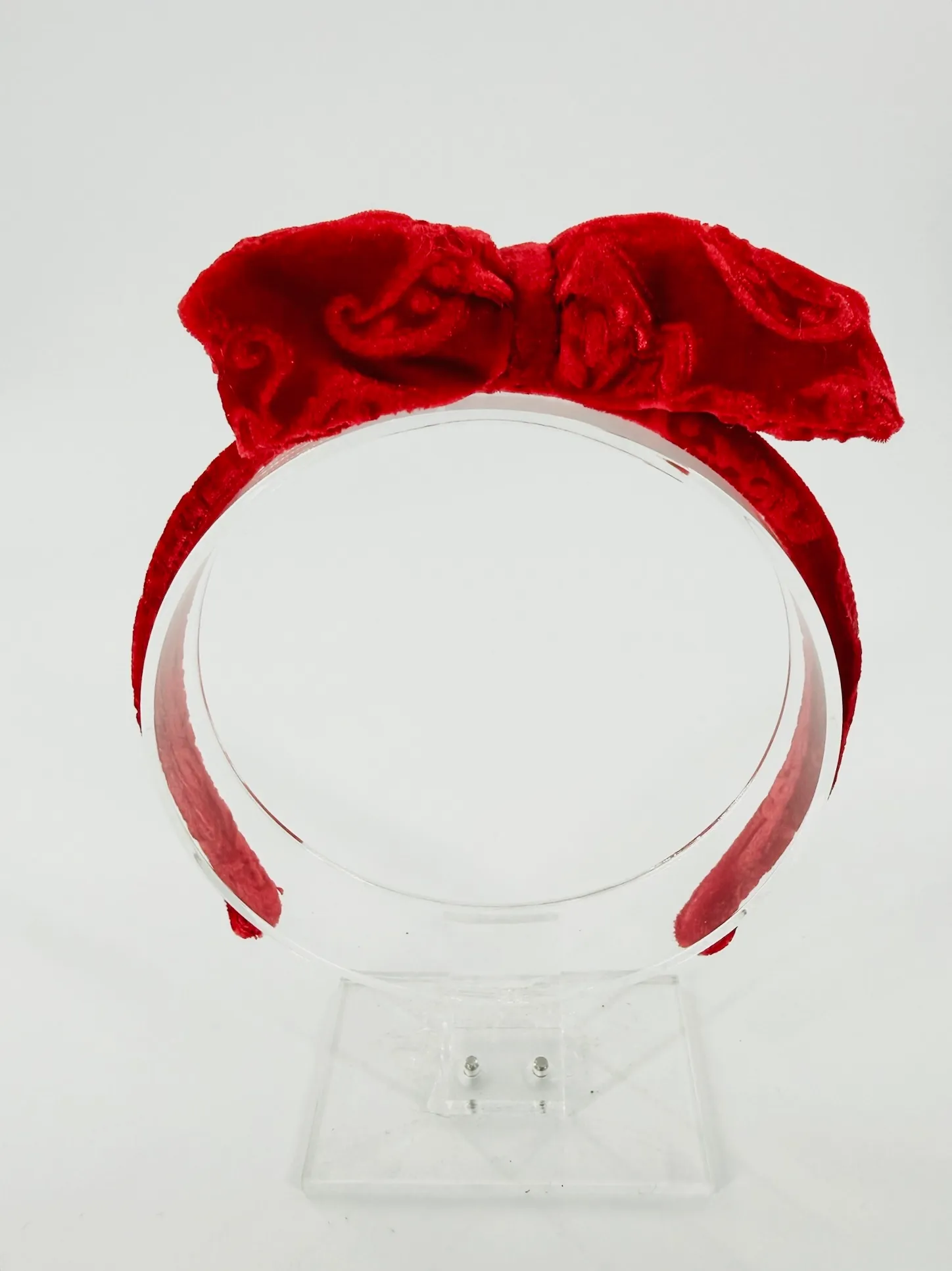 Red Velvet Knotband - 1953 Designs