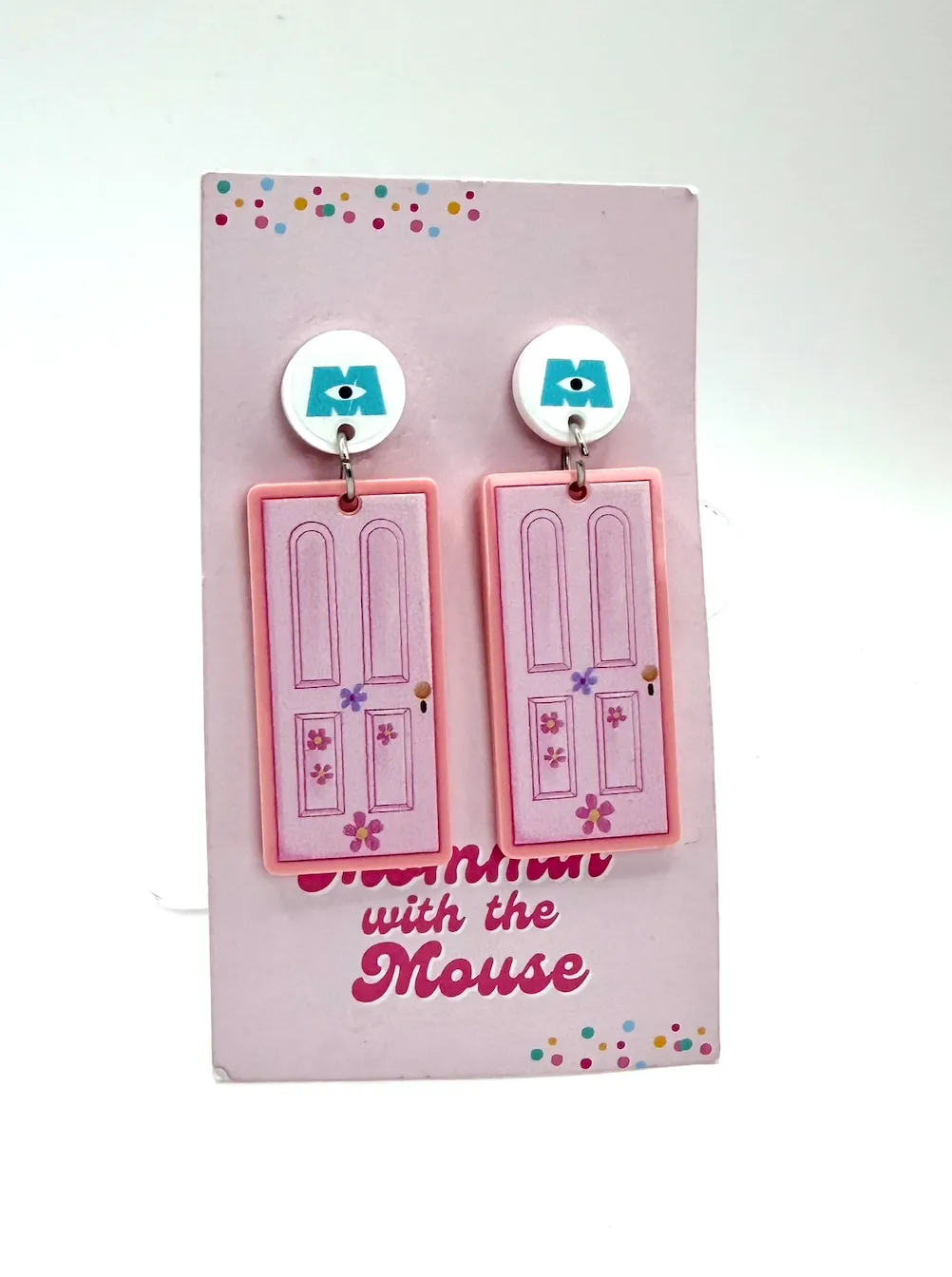 Boo’s Door Monster’s Inc. Earrings - Mommin with the Mouse