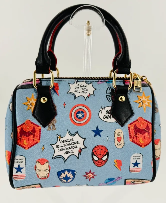 Aden + Louise Hero Mini Duffle - Blue
