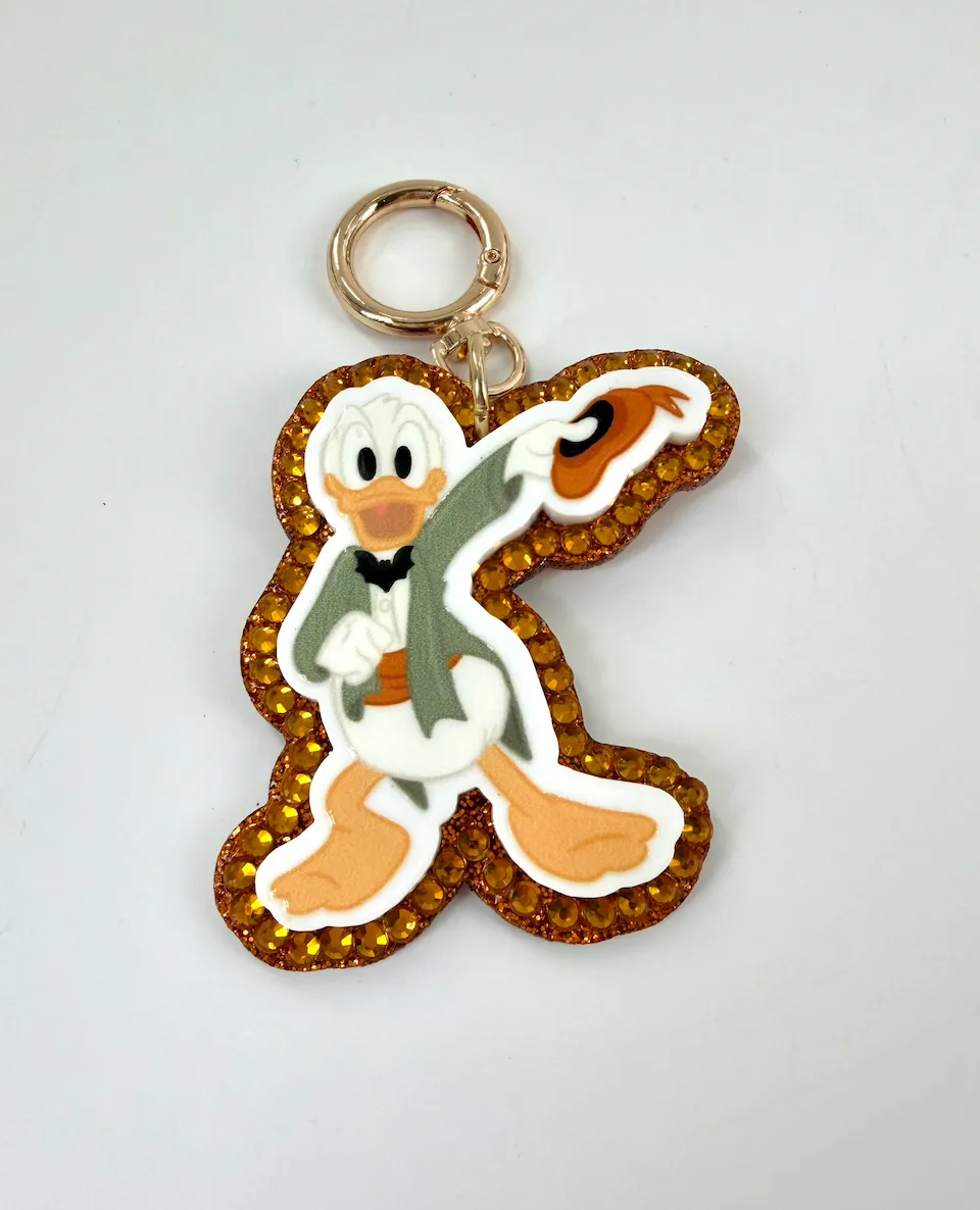 Donald Duck Halloween Crystal Bag Charm  - Aden & Louise