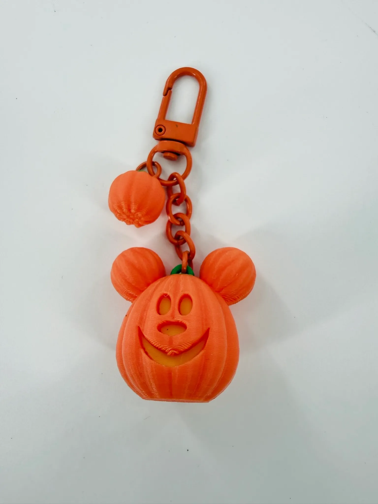 Mickey Pumpkin Bag Charm - Made by Magic Designs