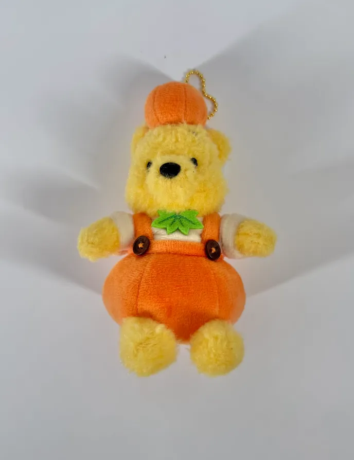Winnie the Pooh Pumpkin Plush Bag Charm
