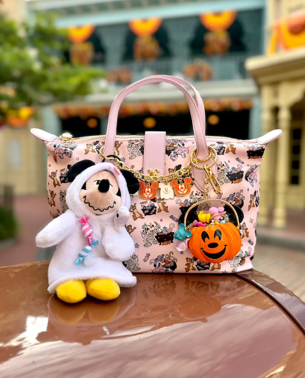 Stoney Clover Lane x Disney Mickey & Friends Halloween Pouchette Crossbody Bag 03 - Spooky Brew