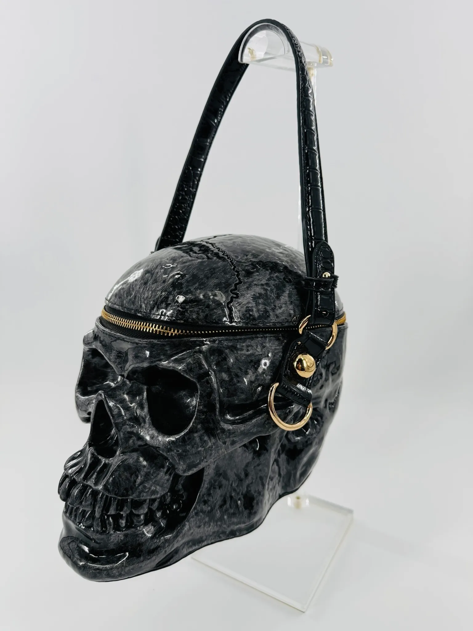 Grave Digger Skull Handbag