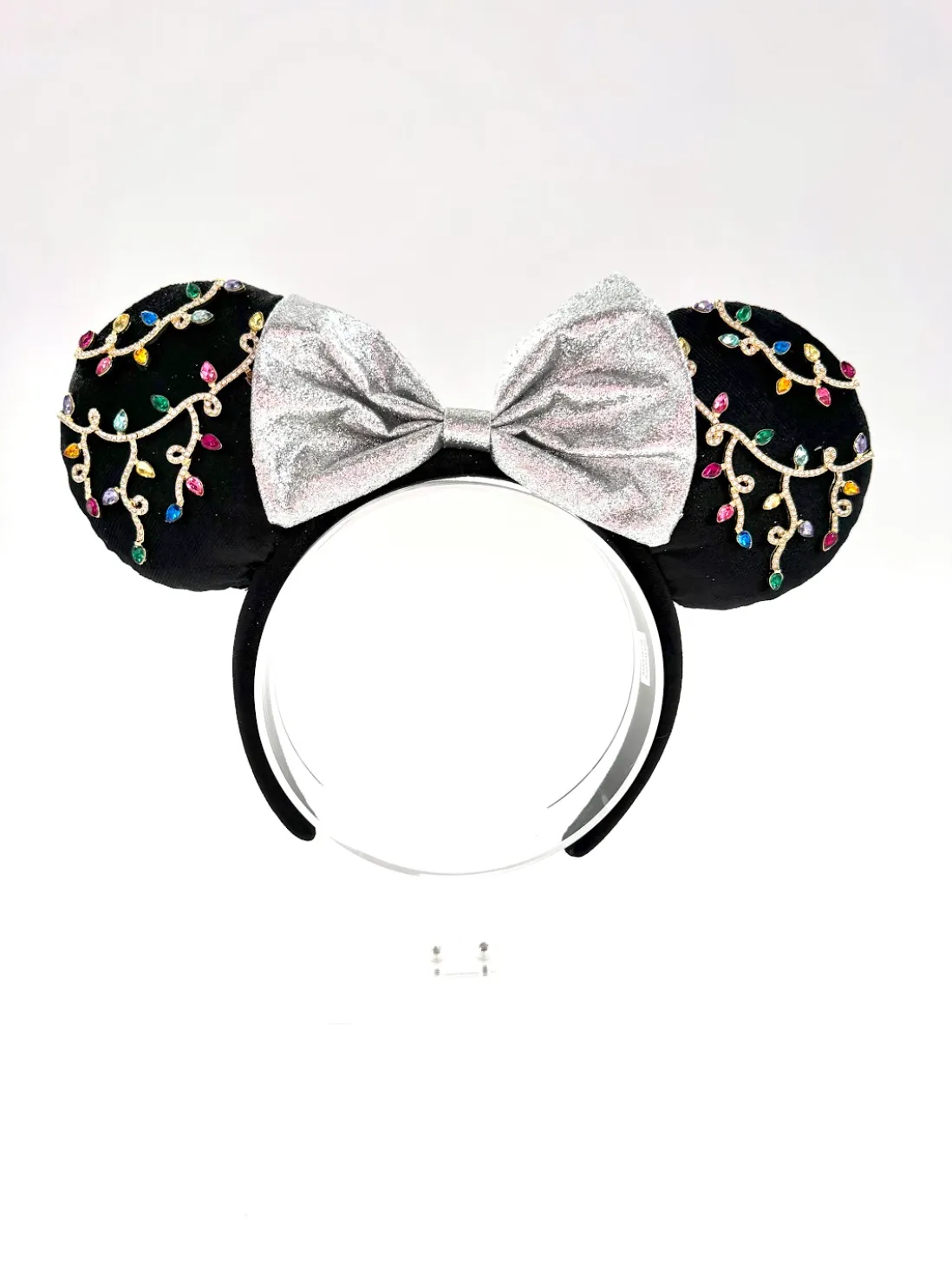 Minnie Mouse Christmas Lights Ears Headband - BaubleBar