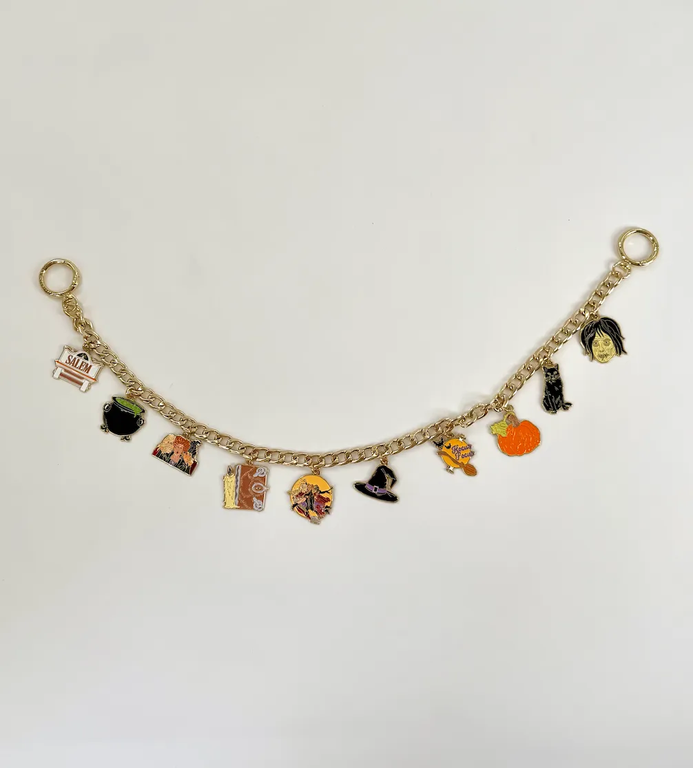 Hocus Pocus Wicked Witches Bag Chain - Hidden Mickey Treasures
