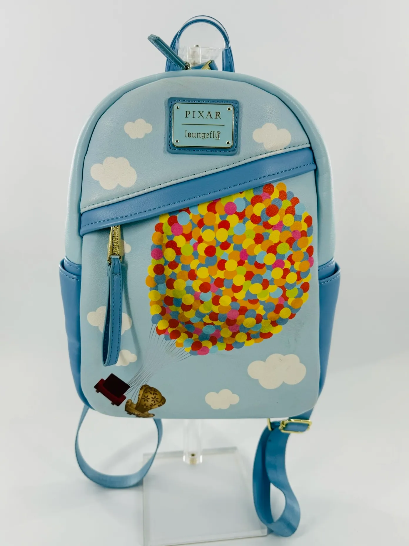Loungefly Disney Pixar Up Balloon Chairs Mini Backpack