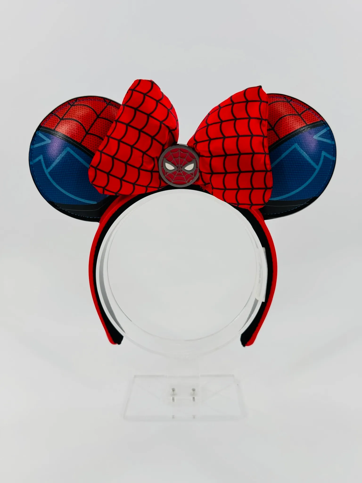 Disney Parks Marvel Spider-Man Red Blue Mickey Minnie Ear Headband 
