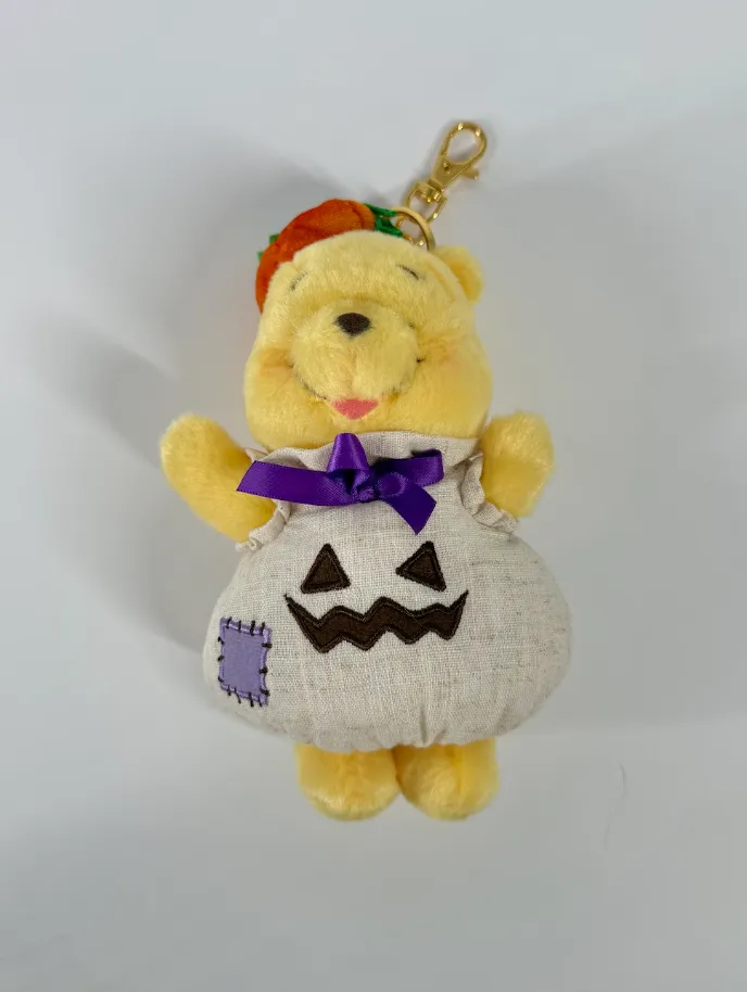 Winnie the Pooh Halloween Plush Bag Charm