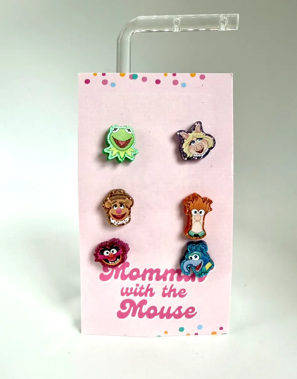 Muppet Stud Earrings - Mommin with the Mouse