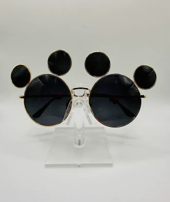 Black & Gold Mickey Sunglasses - Mommin with the Mouse