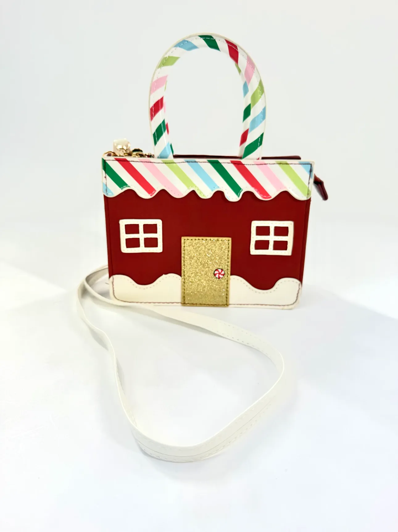 Gingerbread House Crossbody Bag