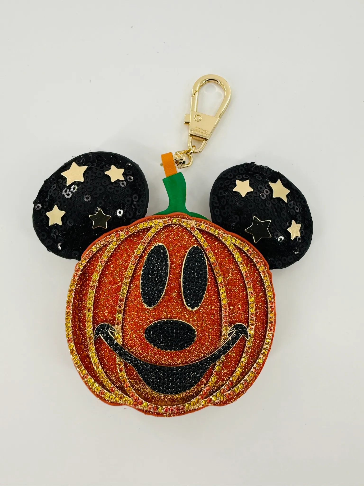 Mickey Mouse Pumpkin Puff Bag Charm - Baublebar 