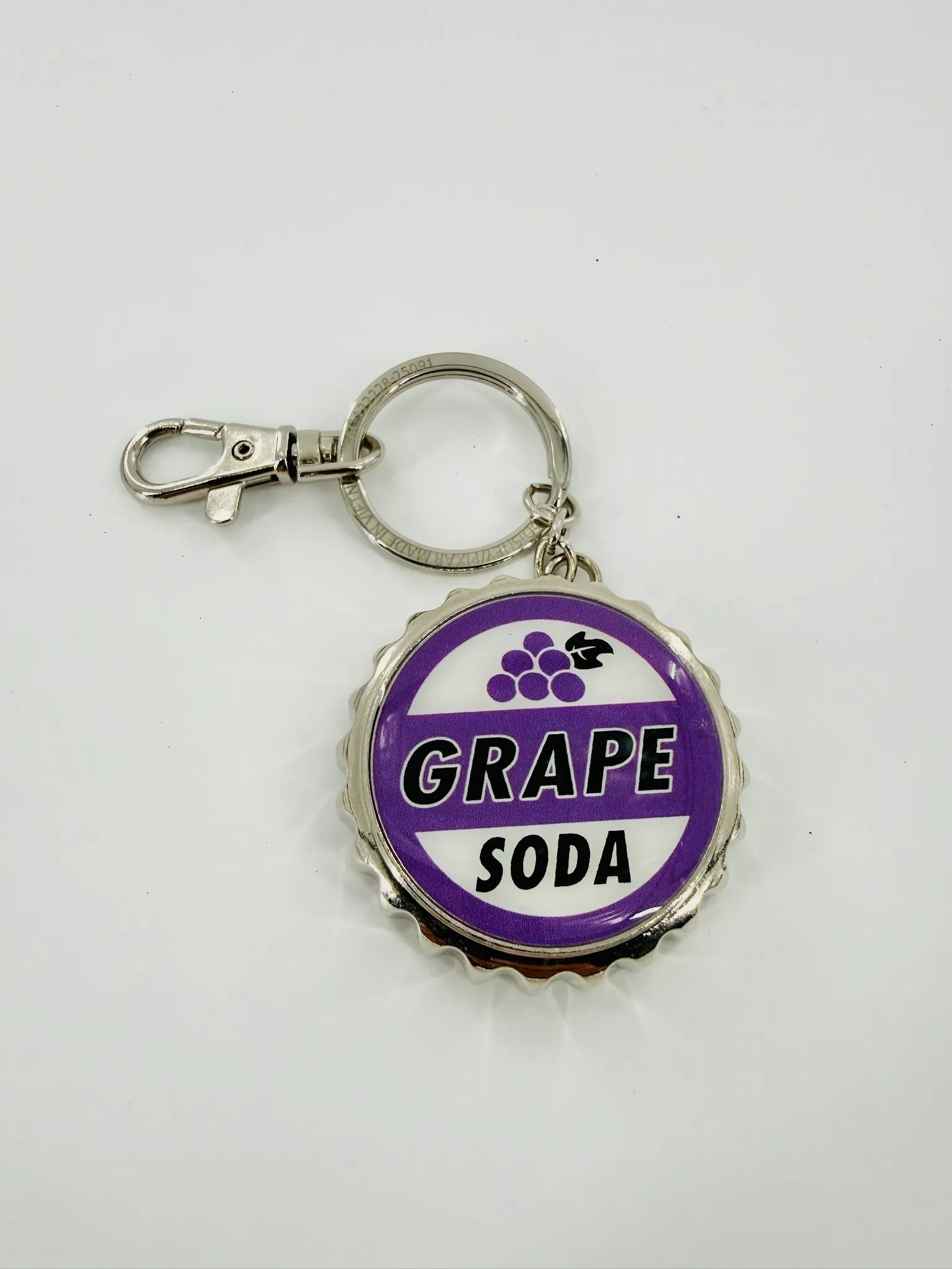 Grape Soda Bag Charm - Up