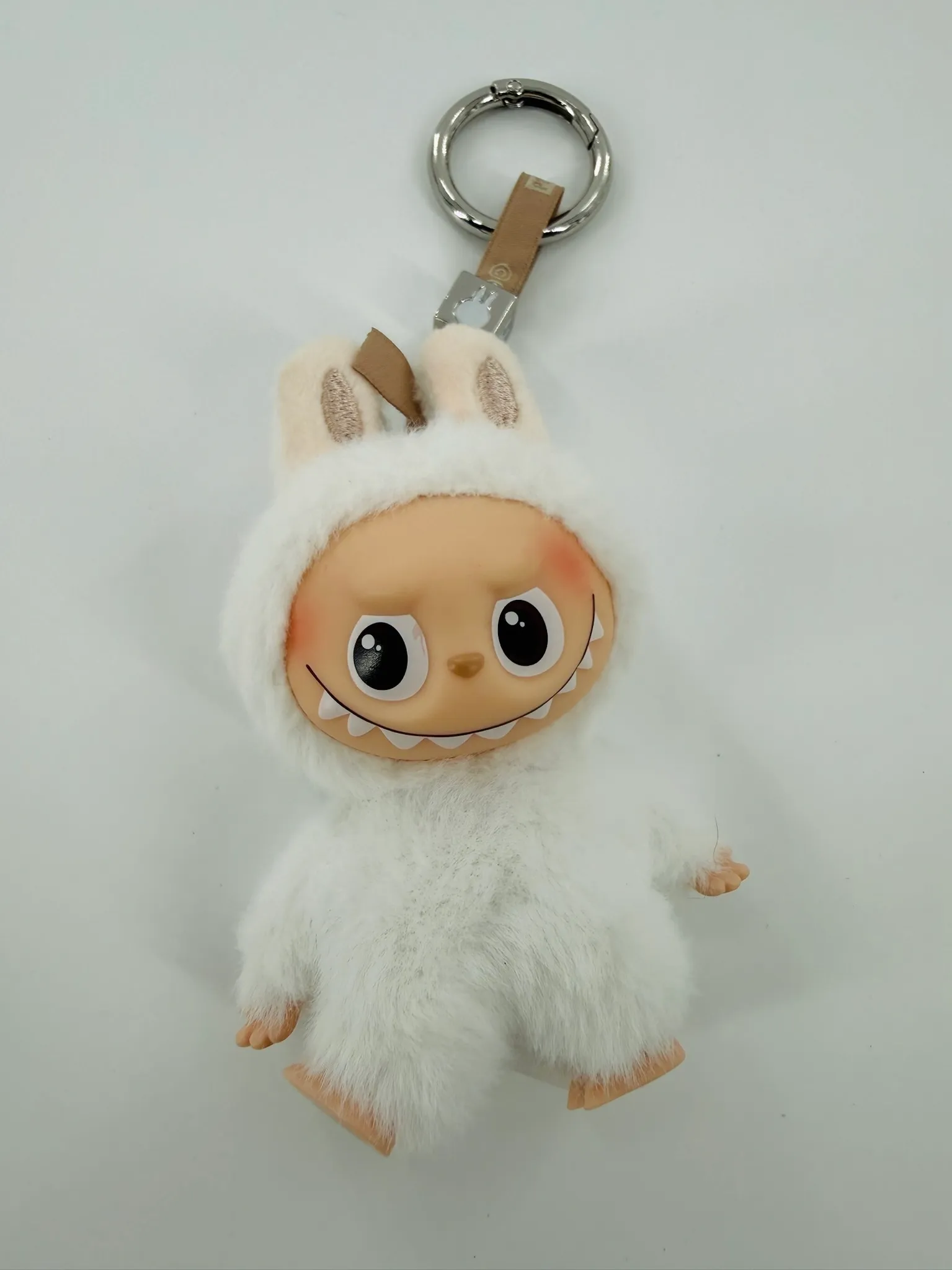 Labubu The Monsters for Love Series - Vinyl Plush Pendant, White (H)