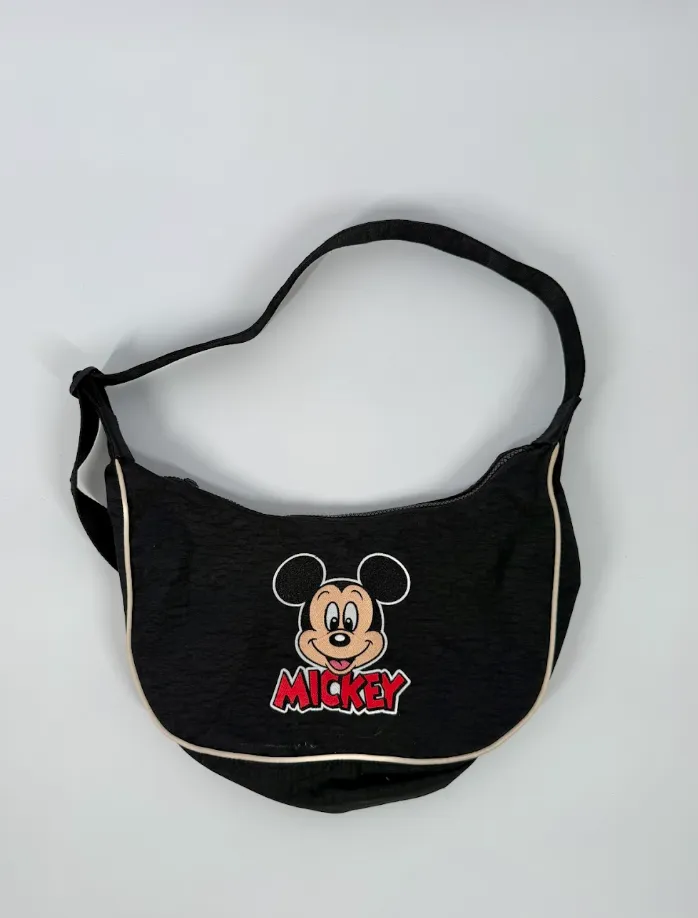 Disney x BAGGU Mickey Mouse Nylon Crescent Bag