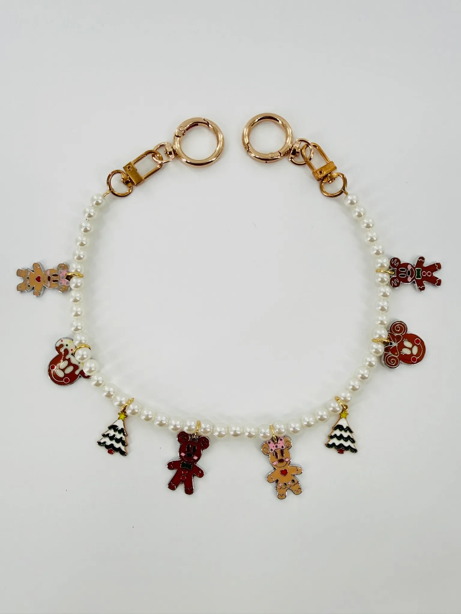 Festive Mouse Gingerbread Bag Chain - Magical Aesthetics Co.