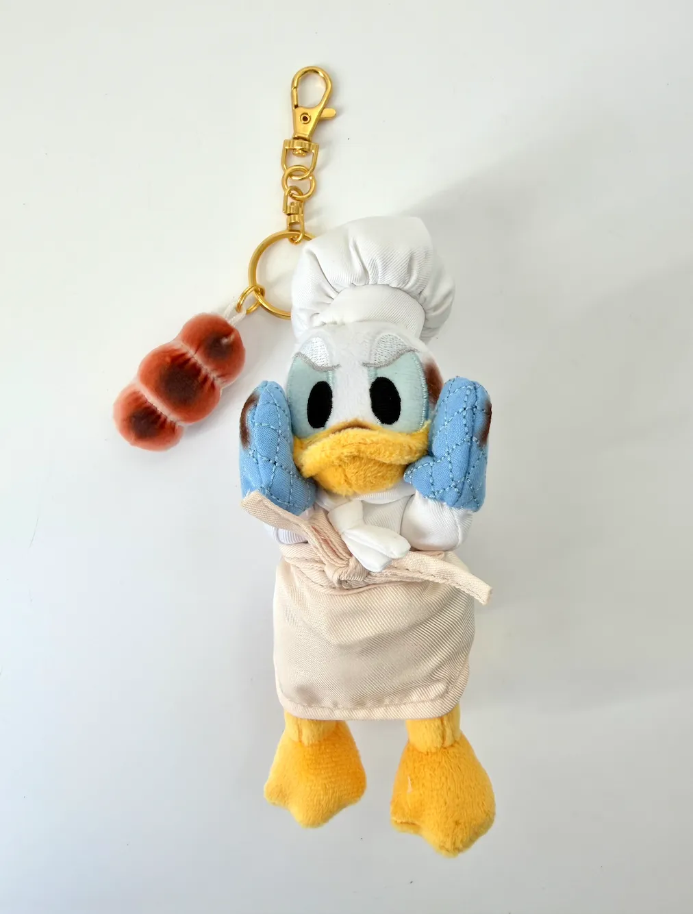 Donald Duck Chef Plush Bag Charm