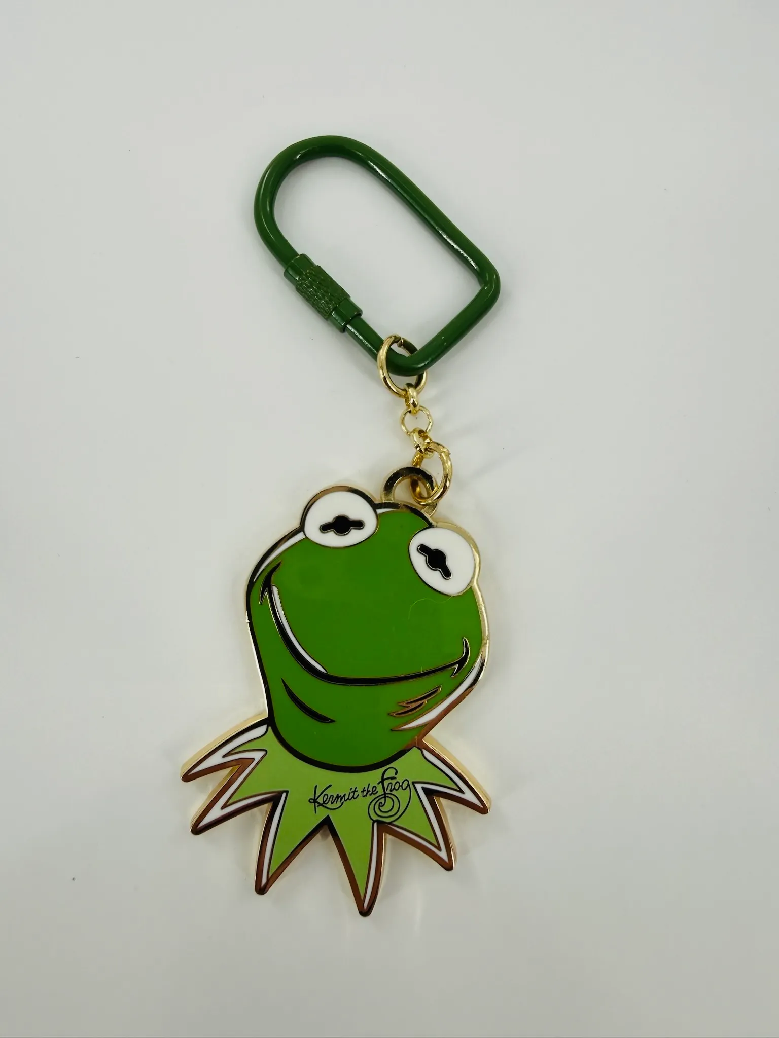 Kermit the Frog Metal Bag Charm