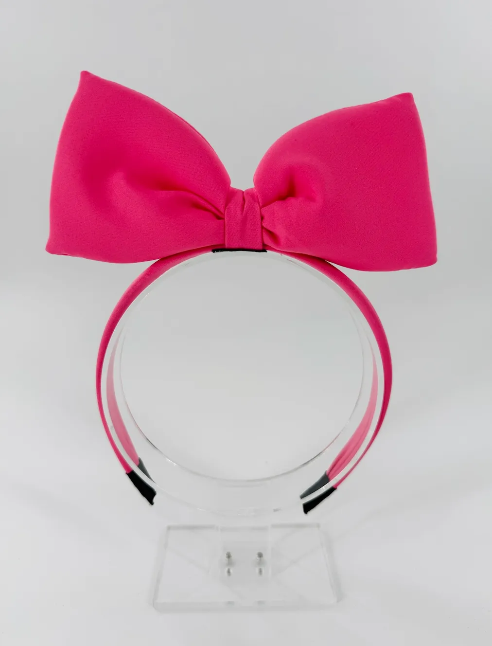 Pink Bow Headband