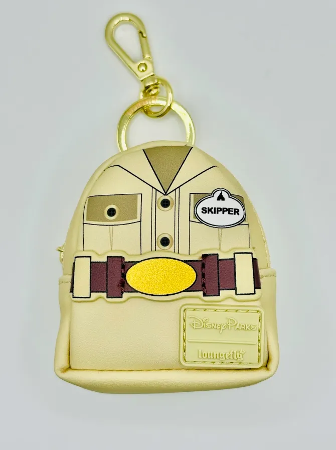 Jungle Cruise Cast Costume Mini Loungefly Backpack Bag Charm