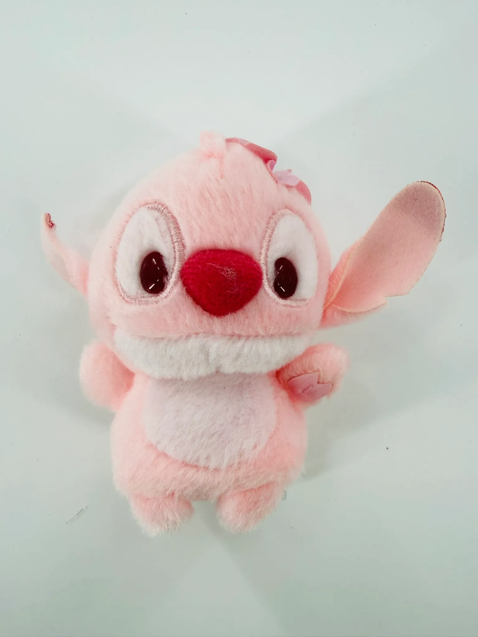 Stitch Urupocha-Chan Sakura Plush Keychain