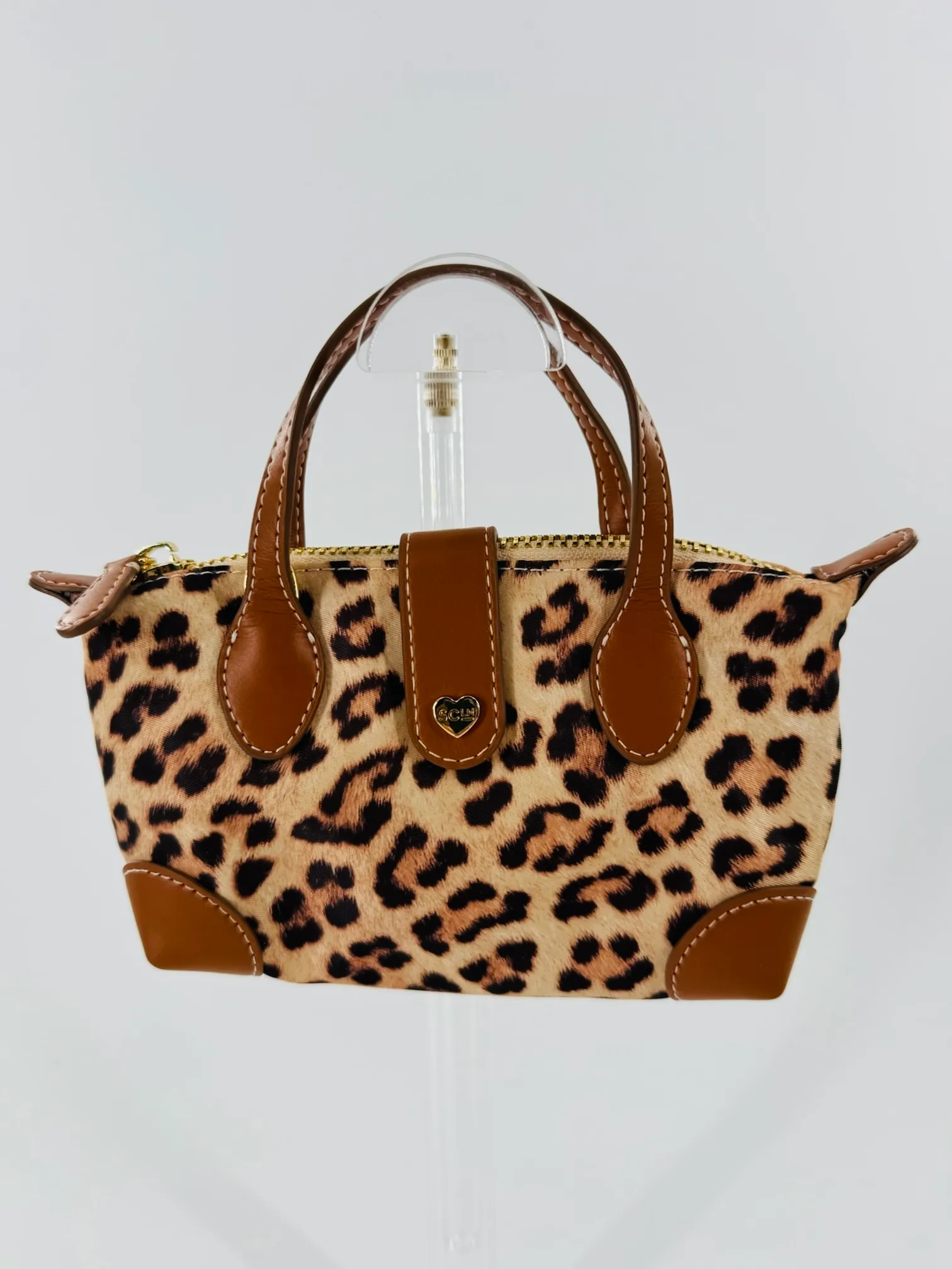 Stoney Clover Lane Pouchette Crossbody Bag - Leopard