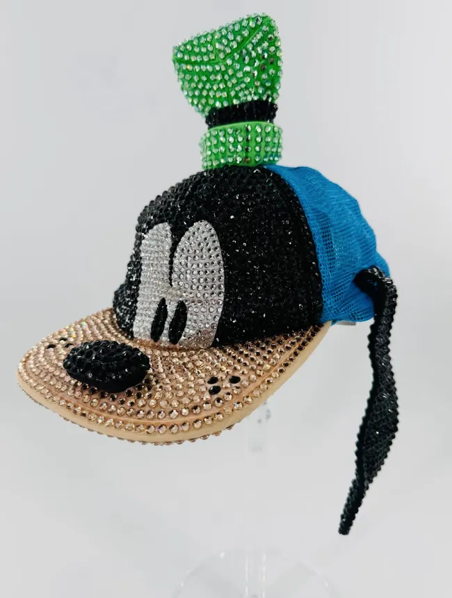 Goofy Rhinestone Hat - Sparkle Through the Looking Glass