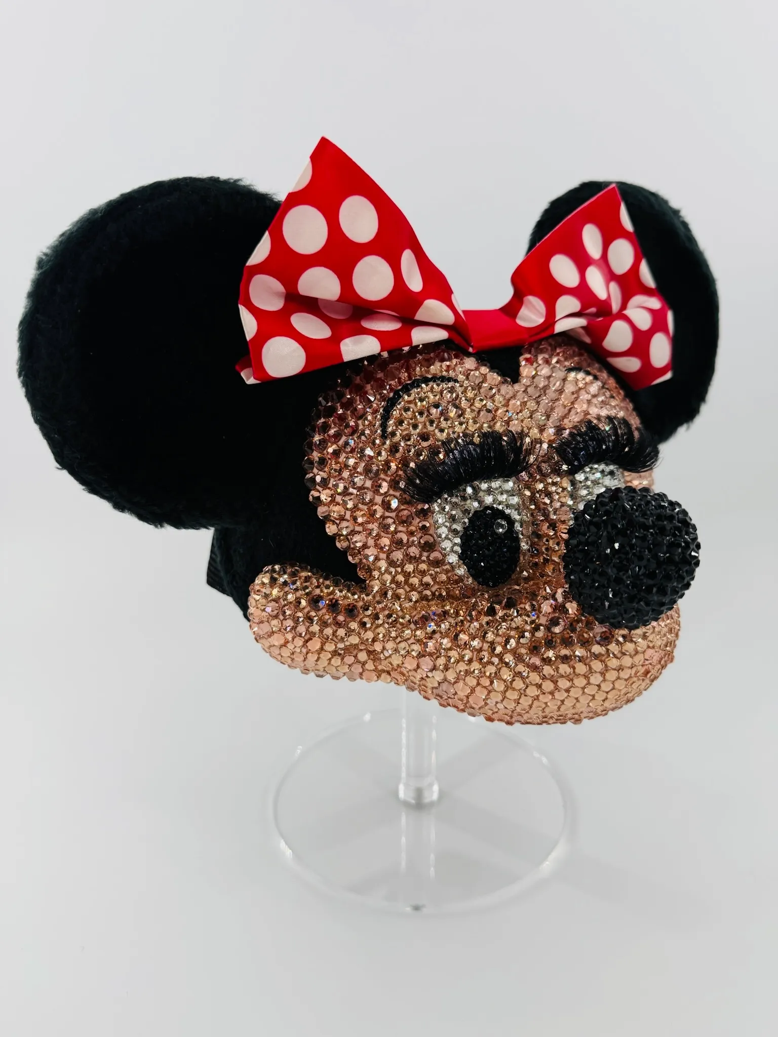 Rhinestone Minnie Mouse Hat 