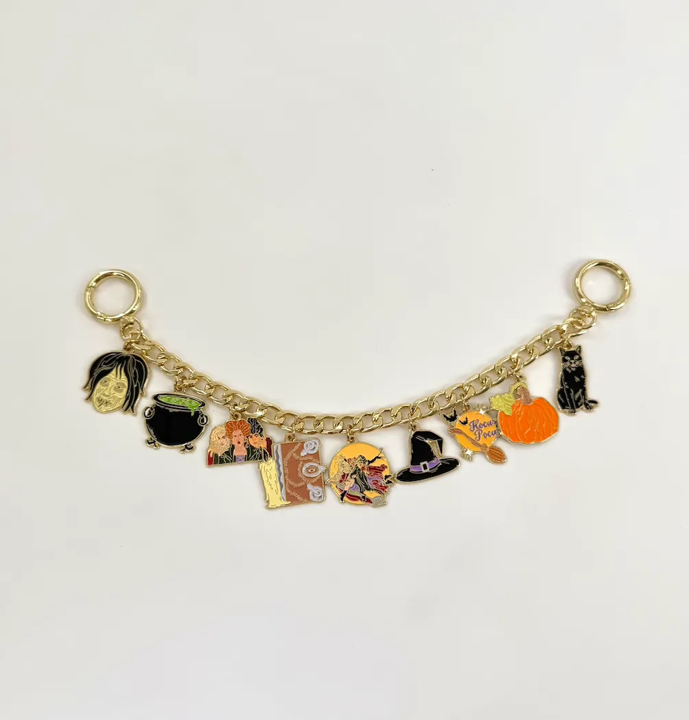 Hocus Pocus Wicked Witches Bag Chain (Midi) - Hidden Mickey Treasures