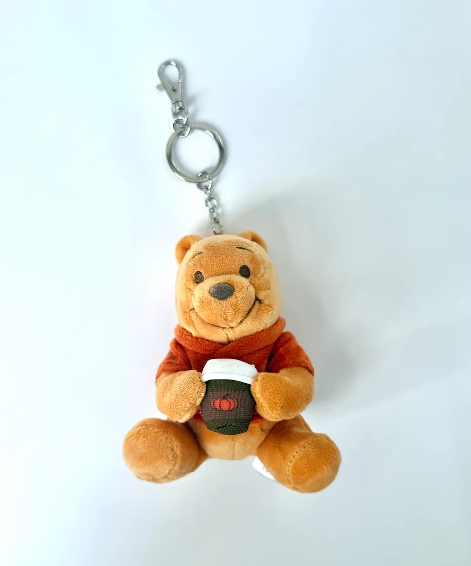 Winnie the Pooh Fall Vibes Plush Bag Charm