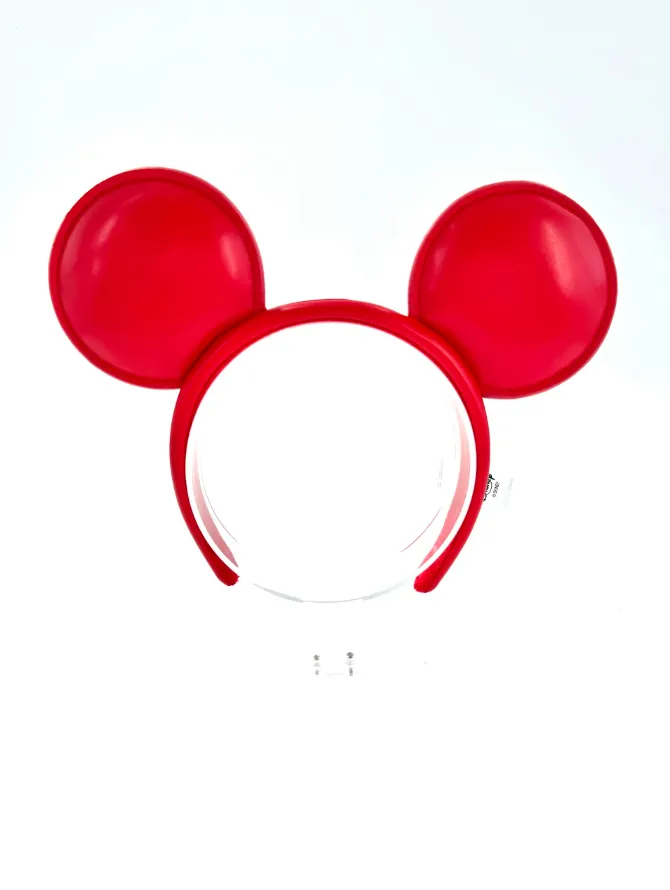 Red Mickey Mouse Ears Headband