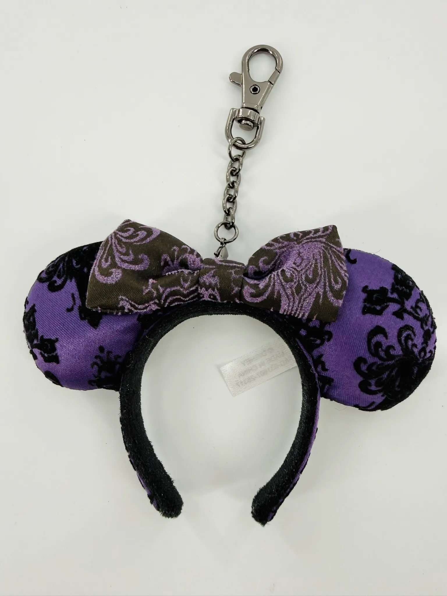Haunted Mansion Minnie Mouse Ears Bag Charm
