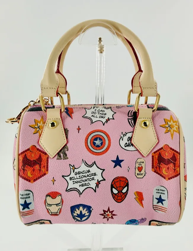 Aden + Louise Hero Mini Duffle - Pink