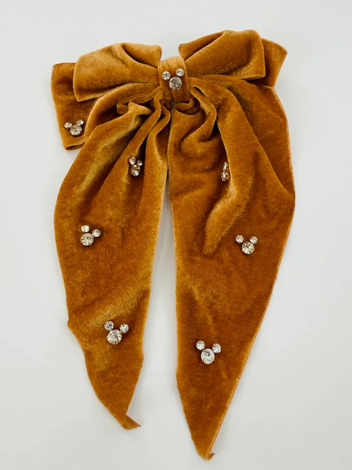 Brown Bling Bow - 1953 Designs