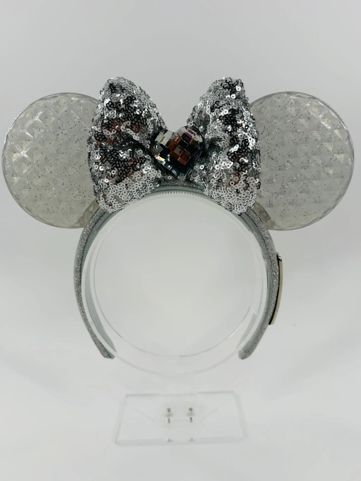 Disney Cinderella 75th Anniversary Silver Ears Headband