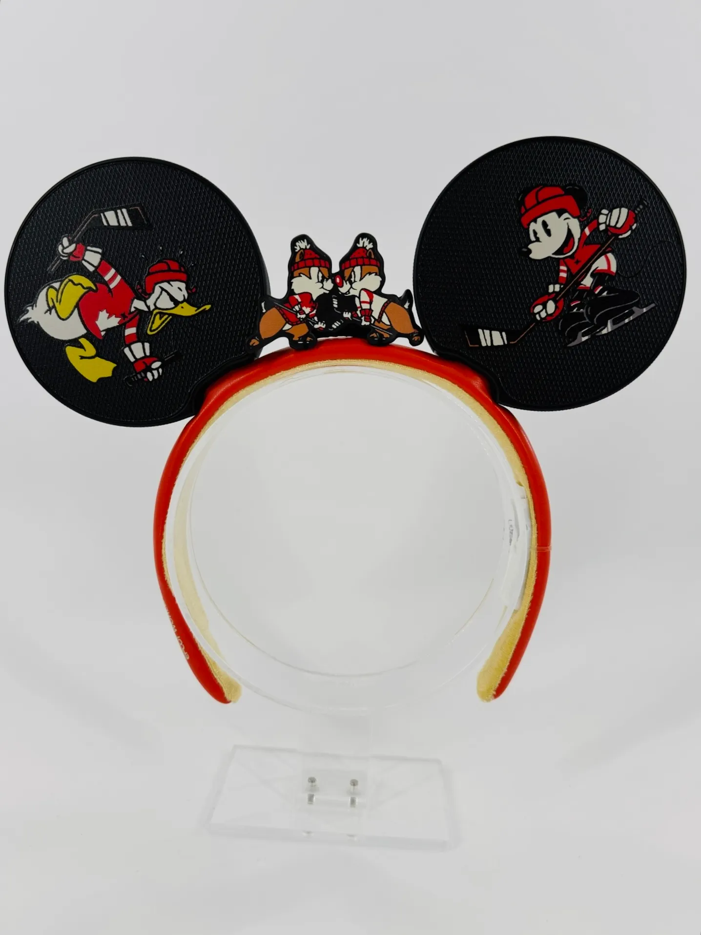Disney Epcot Canada Pavilion Hockey Ears Headband 