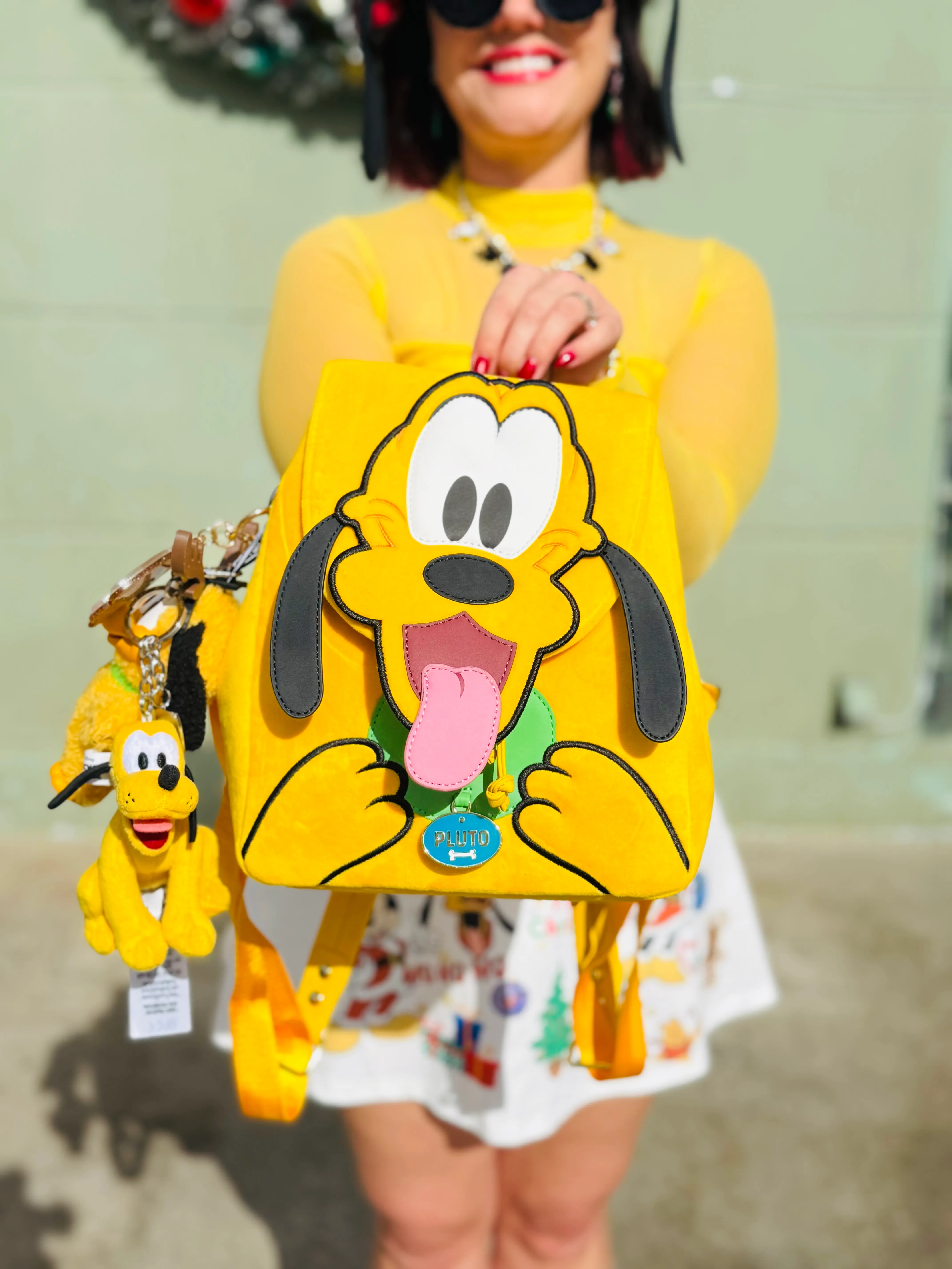 Disney 95th Anniversary Pluto Mini Backpack Loungefly