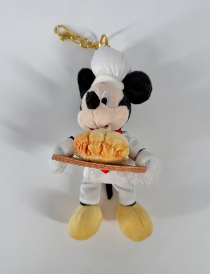 Mickey's Bakery Plush Bag Charm 